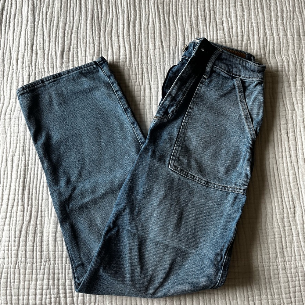 Hollister Relaxed Fit Blue Jeans